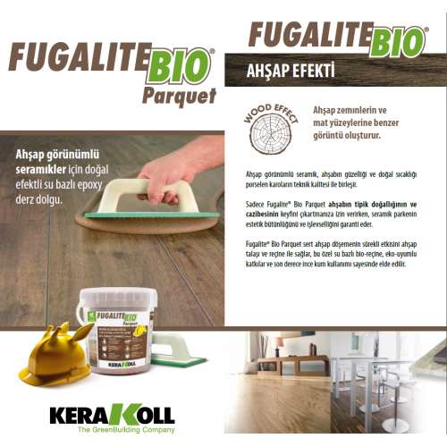 Fugalite Bio Parquet Derz Dolgu 3 Kg. - Kerakoll