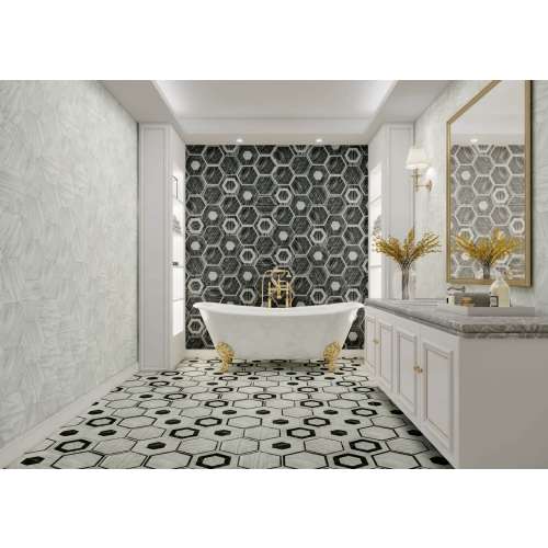 Seranit-20x23cm Efes Marble Beyaz Fon Mat 1. Kalite Seramik (Kutu Fiyatıdır)