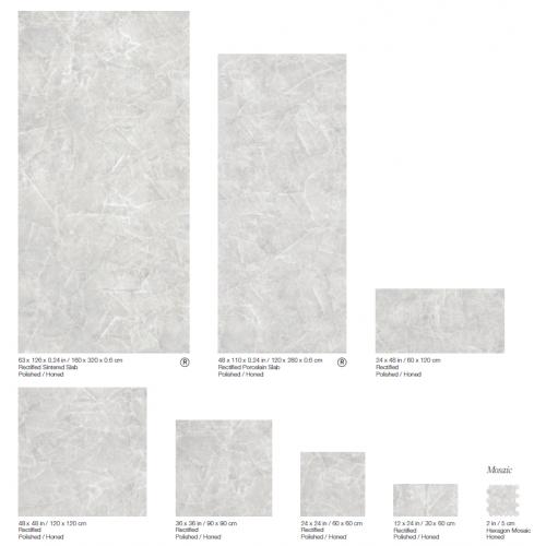 Anatolia Majesto, Crystal Bianco, Colorsync Porselen