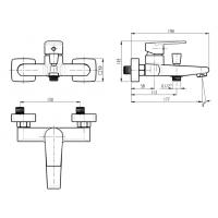 BİEN  PRUVA BANYO BATARYASI KROM BB01067103