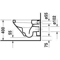 DURAVIT-Durastyle Asma Klozet+Soft Kapak Seti 45363900A1