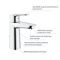 Grohe Bauedge Lavabo Bataryası M Boyut 23758000