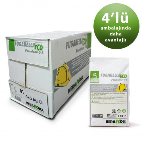 KERAKOLL Fugabella Eco Porcelana 0-8 (Eco 2) Beyaz Derz Dolgu 20 kg