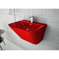 100604 - 105 MOENA 55X45 MONOBLOK LAVABO KIRMIZI - LUCCO