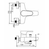 NSK Alora Pro Banyo Bataryası Krom N2038302