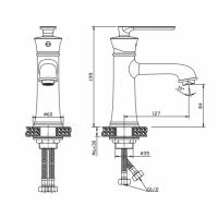 NSK Siempre Lavabo Bataryası Bronz N3013224