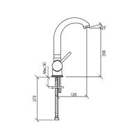 Nsk Miniliada Kuğu Lavabo Bataryası Krom N2061502