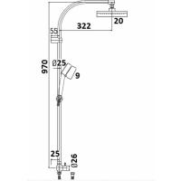 Nsk Tempera Round Duş Sistemi Krom N2921402