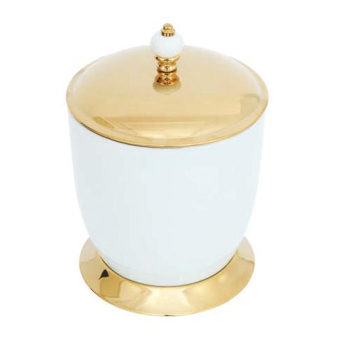 FANTASIA GOLD 8426 PORSELEN ÇÖP KOVASI - AKSY