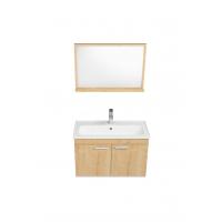 Ece Banyo Rubino Banyo Dolabı 80 cm Set Beyaz Meşe 24RBS009080E