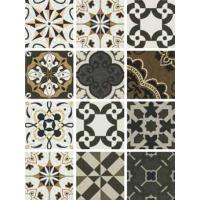 Seranit-10x10cm Sondalo Classic Mix Dekor Dot Mount Mat 1. Kalite Seramik (1 metrekare fiyatıdır.)