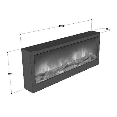 Dimplex Vega Elektrikli Şömine