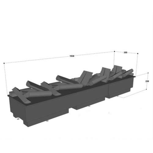 Dimplex CASSETTE 1500 Elektrikli Şömine