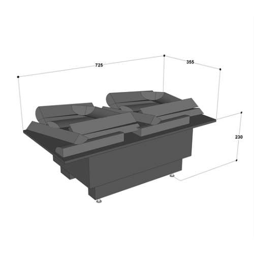 Dimplex CASSETTE 500 L Elektrikli Şömine