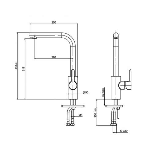 NSK Mithra Eviye Bataryası Siyah Granit N2066412