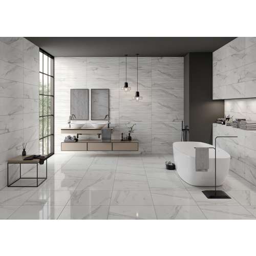 Seranit 60x120cm Frezya Beyaz Lappato 1. Kalite Seramik (1 metrekare fiyatıdır.)