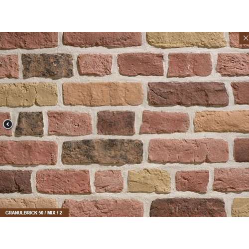 KÜLTÜR TUĞLASI Granulbrick 50 Mix 2 B04MY - STONEWRAP